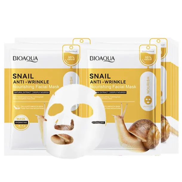 Snail Anti-Wrinkle Face Masks