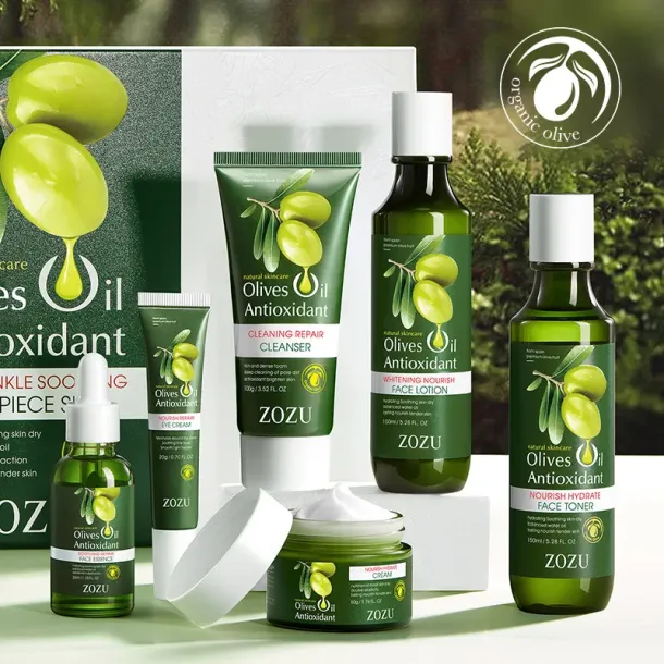 Olive Anti-Wrinkle Moisturizing Skin Care Set
