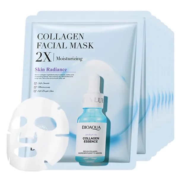 Collagen Anti-Wrinkle Moisturizing Face Mask Set