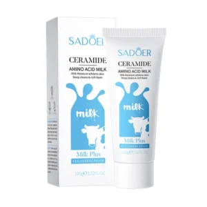 Ceramide Amino Acid Milk Facial Foam Cleanser