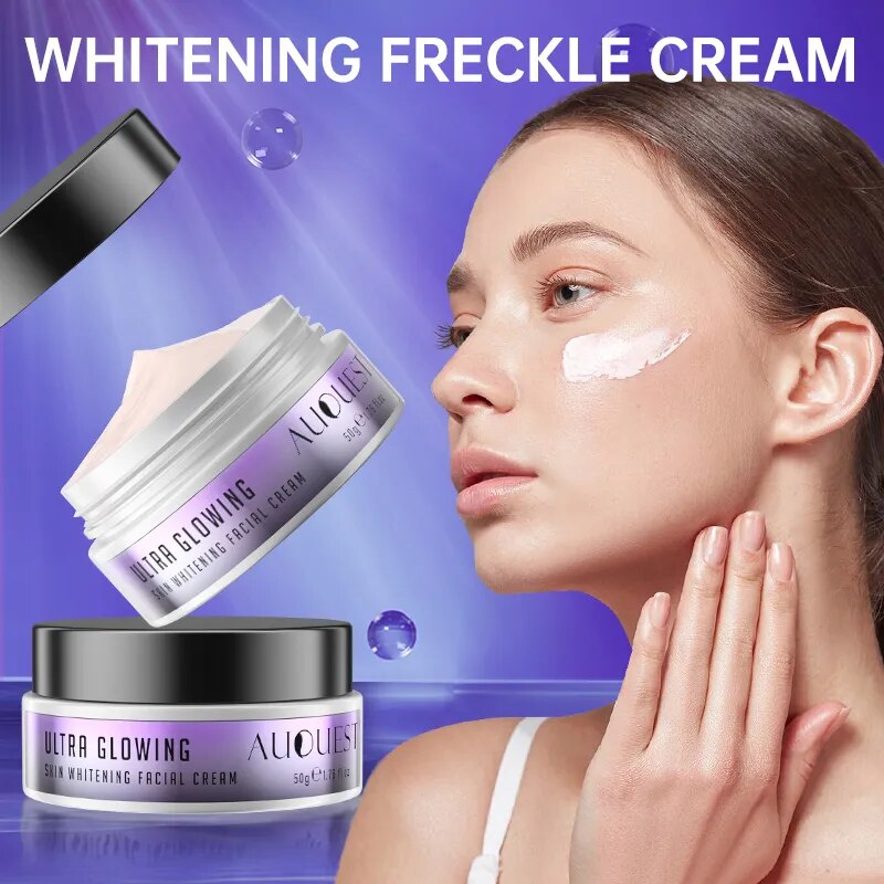 AuQuest Ultra Glowing Skin Whitening Facial Cream - Bioaqua Skincare