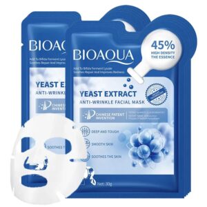 Yeast Extract Anti-Wrinkle Facial Mask