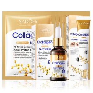 Collagen Anti-Aging Everyday Skincare Set (3-Pcs)