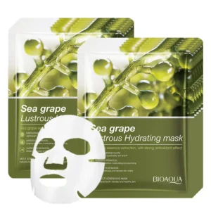 Sea Grape Lustrous Hydrating Face Masks (10-Pcs)